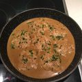 El cooksnap de Fran Melian cuando hizo Hamburguesas de merluza en salsa con thermomix.