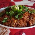 Vimmi Bhatia's cooksnap of when they made Baingan bhartha / brinjal bharta.