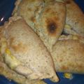 El cooksnap de Gise Ibarra cuando hizo Empanadas integrales de humita.