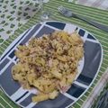 El cooksnap de Micaela V Rizzo cuando hizo Revuelto gramajo.