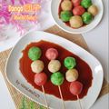Cooksnap dari DyahWuLan Bae untuk resep Dango (団子) / Mochi Tahu