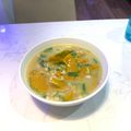 Cooksnap của Phùng Thủy Tiên khi họ làm theo món Canh bí đỏ nấu đậu phộng (lạc)