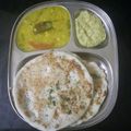 Janahvi Kulkarni 's cooksnap of when they made Uttapam.