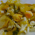 El cooksnap de BellaSimmer cuando hizo Patatas con pimientos y huevos fritos.