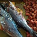 Cooksnap από Saucypan στη συνταγή Λαβράκι στο φούρνο με Κρασί, Πορτοκάλι και Θυμάρι
