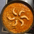El cooksnap de zahori cuando hizo Arroz con langostinos y gambas.