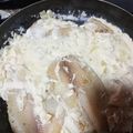 El cooksnap de Mireya Daza Pinilla cuando hizo Filete de tilapia en salsa de queso.