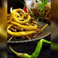 کوک اسنپ ŠÖhä بعد از امتحان کردن شور ترشی فلفل سبز تند 👌🏻😋😜😊 Pickled pepper.