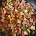 El cooksnap de LuzMa SG cuando hizo Calabaza con salchichas.