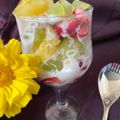 Priyanka Chirayu Oza's cooksnap of when they made ફ્રૂટ ક્રીમ સલાડ(Fruit cream salad recipe in Gujarati).