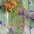 El cooksnap de Elcascabel Edu cuando hizo Tártar de salmón con aguacate.