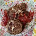 El cooksnap de Christian Daniel cuando hizo Hamburguesas rellenas.