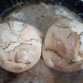 El cooksnap de Camila Díaz cuando hizo Pan casero.