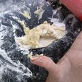 El cooksnap de Andrea Cuéllar cuando hizo Empanadas de mandioca, o pastel mandi’o en idioma guaraní.