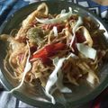 Asha Sharma's cooksnap of when they made Hakka noodles.