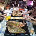 El cooksnap de José Atilio Baldó cuando hizo Empanadas de pescado de río al aire libre.