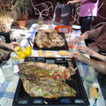 El cooksnap de José Atilio Baldó cuando hizo Empanadas de pescado de río al aire libre.