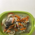 Cooksnap Juanita semasa beliau membuat Ikan siakap stim limau #maratonraya #ikan.