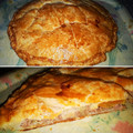El cooksnap de Paquichu cuando hizo Hojaldre de berenjena y carne 🍆🍖.