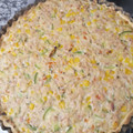 El cooksnap de Mirta Osorio cuando hizo Tarta de atún, choclo, zanahoria, huevo y cebolla.