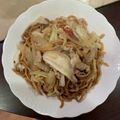 shiung 的 生炒花枝(透抽)乾意麵～台南經典美食小吃 cooksnap