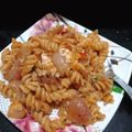 Puja Shaw's cooksnap of when they made স্পাইসি এগ পাস্তা (Spicy egg pasta recipe in Bengali).