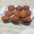 El cooksnap de Núria cuando hizo Mini pizzas de berenjena.
