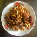 Cooksnap Dapur Yusfarisyia semasa beliau membuat Ayam balado 2.0.