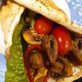 Cooksnap από galanastasia στη συνταγή Μανιταροσουβλάκια σε πίτα