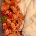 El cooksnap de Cristina villagran cuando hizo Chuletas a la mexicana.