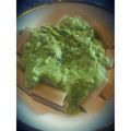 El cooksnap de Thelma Rojas cuando hizo Pasta tricolor con crema de palta.