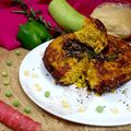 Mrinalini Sinha का कुकस्नैप जब उन्होंने सूजी ओट्स हांडवो (Suji oats handvo recipe in hindi) बनाया था।