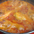 El cooksnap de Dolors Ballesteros Pérez cuando hizo Pollo con gambas en cazuela.