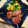 El cooksnap de Facundo cuando hizo Bife de chorizo con Zócalo de papines y bacon.
