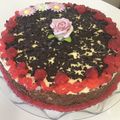 صورة من أكلاتي الشهية😋، شاركها بعد تجربة وصفة 🎂كيك مغلف بعجينة السكر 🎂
