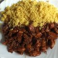 El cooksnap de Miguel cuando hizo Pechuga de pollo con setas y cous-cous.
