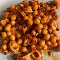 El cooksnap de Obegona cuando hizo Garbanzos con calamares.