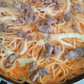 El cooksnap de Ana Márquez cuando hizo Espagueti Rojo.
