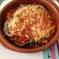 El cooksnap de Amalia Fernandez cuando hizo Moussaka vegetal.