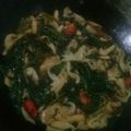 Cooksnap dari Siti Kumbini untuk resep Tumis kangkung jamur tiram bumbu saori