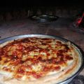 El cooksnap de Leonardo cuando hizo Pizza al tacho como la del Bar Tasende de Montevideo.