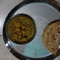 Kyra Jain 's cooksnap of when they made Matar paneer.