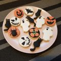 Cooksnap από donnacsg στη συνταγή Halloween ζαχαρένια μπισκότα με ζαχαρόπαστα