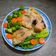 Cooksnap của Thùy Ngân khi họ làm theo món Cá điêu hồng hấp nấm và rau củ
