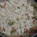 Saira Naseer's cooksnap of when they made Desi style Chinese rice.