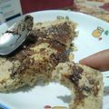 El cooksnap de Jonás García cuando hizo Torta de naranja y chocolate al microondas .