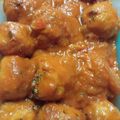 El cooksnap de Rosa María cuando hizo Albóndigas con salsa de tomate frito.
