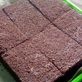 Cooksnap dari naima az zahra untuk resep Brownies Kukus Super Lembut Nyoklat / brownis amanda kw