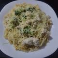 El cooksnap de jimmy cuando hizo Mix de pasta a lo alfredo con pollo y brócoli🇵🇪🍰.