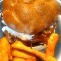1jdmarshall's cooksnap of when they made Mike's Sloppy Sow BBQ Pulled Pork Sandwiches.